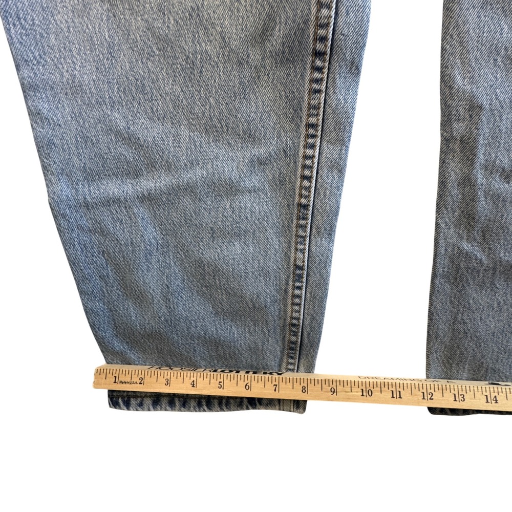 Vtg Levi's 550 Relaxed Fit Jeans 38x32 USA Made Baggy Dad Grunge Y2K Americana - Picture 8 of 11